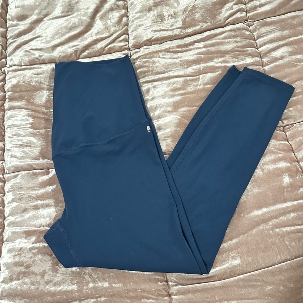 Fabletics Women's Pureluxe High-Waisted Maternity Leggings - Navy